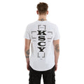 Kscy | Mens Hunter Curved Hem Tee (Optic White)