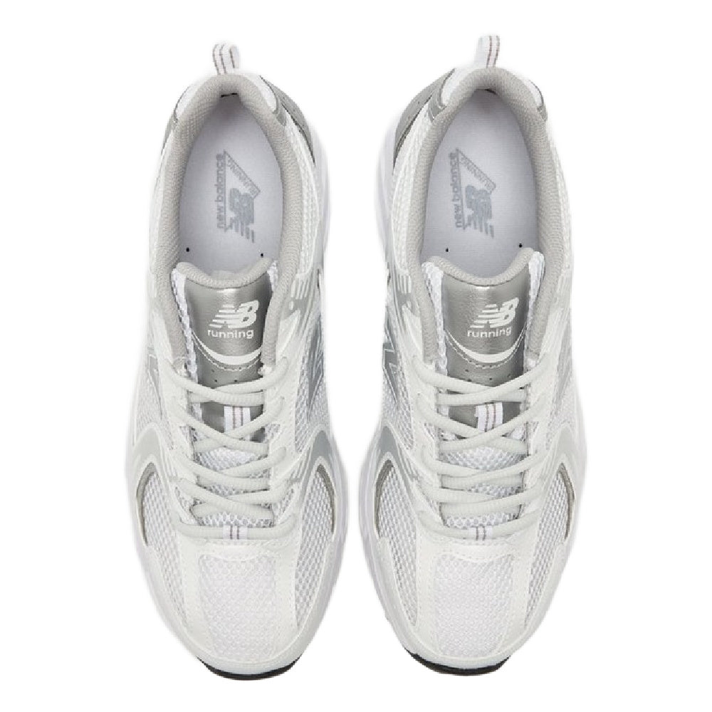 New Balance | Unisex 530s (White/Silver Metallic)