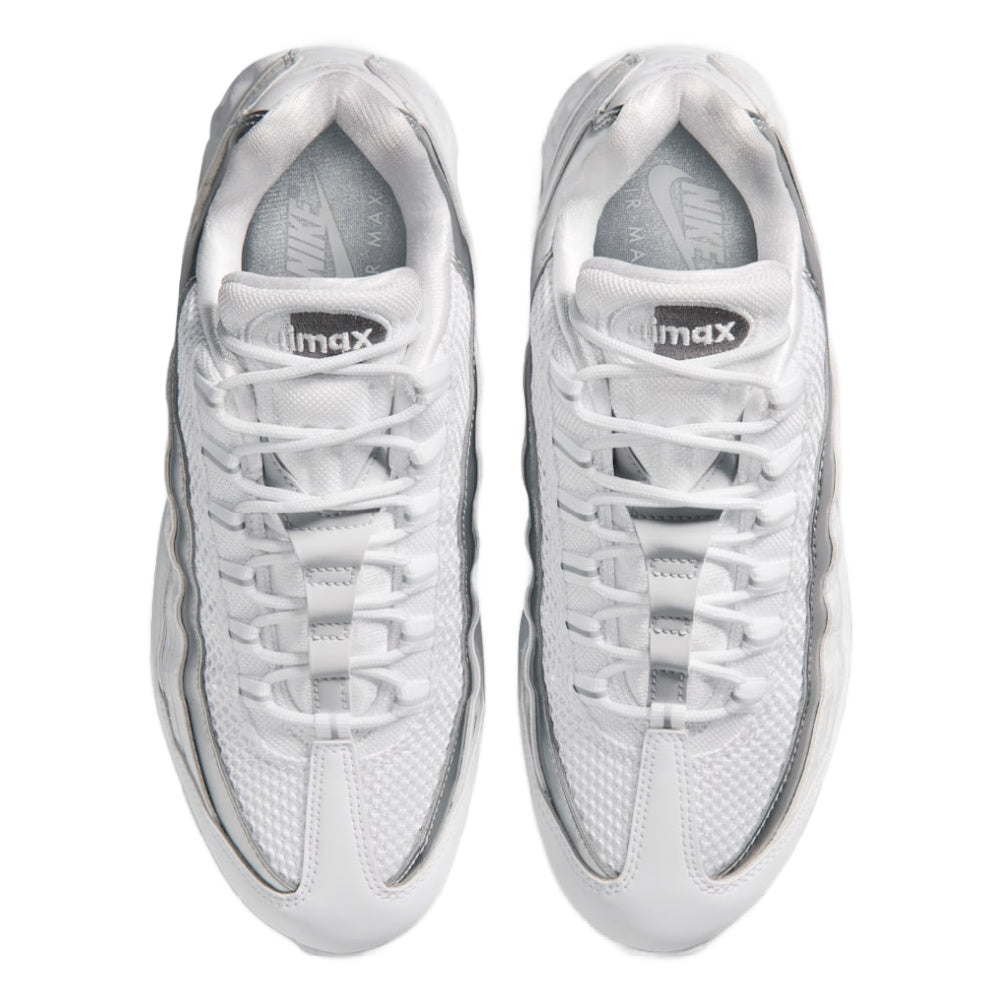 Nike | Mens Air-max 95 (White/Metallic Silver)