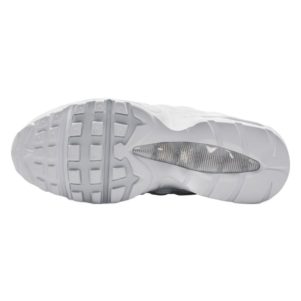 Nike | Mens Air-max 95 (White/Metallic Silver)