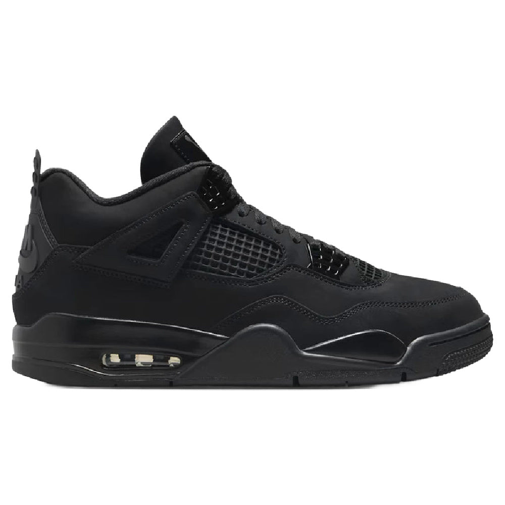 Nike | Mens Air Jordan 4 Retro (Black)