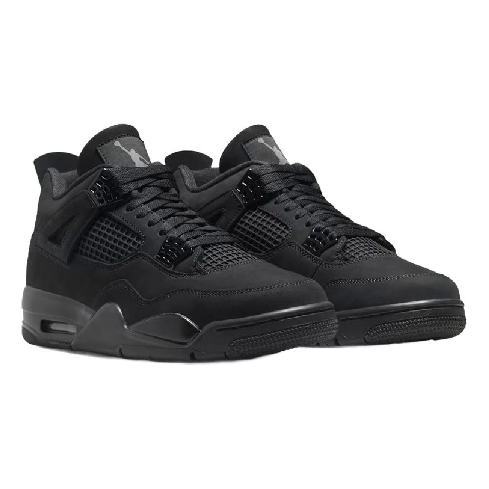 Nike | Mens Air Jordan 4 Retro (Black)