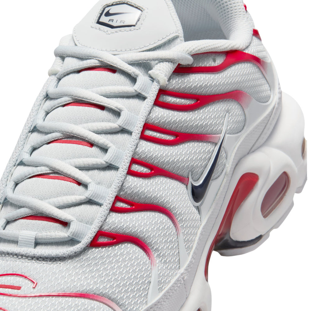 Nike | Unisex Air Max Plus TNS 'USA' (Pure Platinum/University Red)