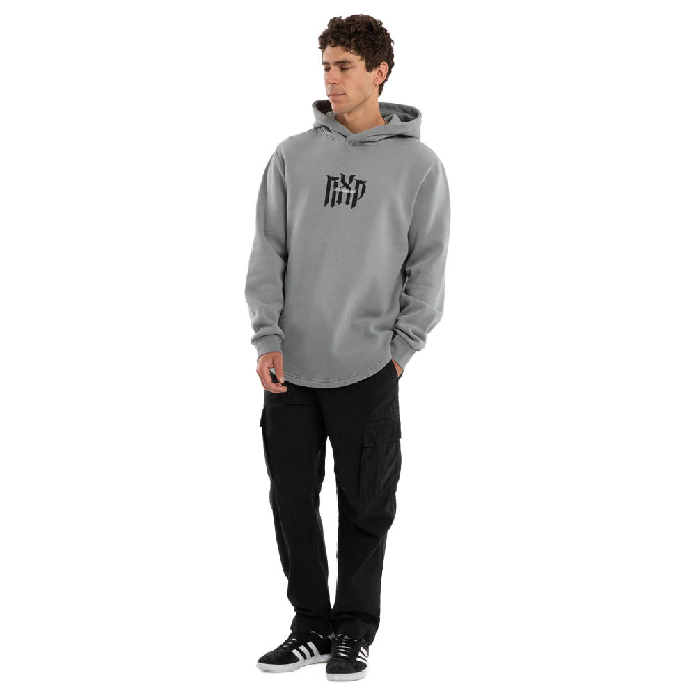 Nxp | Mens Draelith Duel Curved Hoodie (Pigment Ultimate Grey)