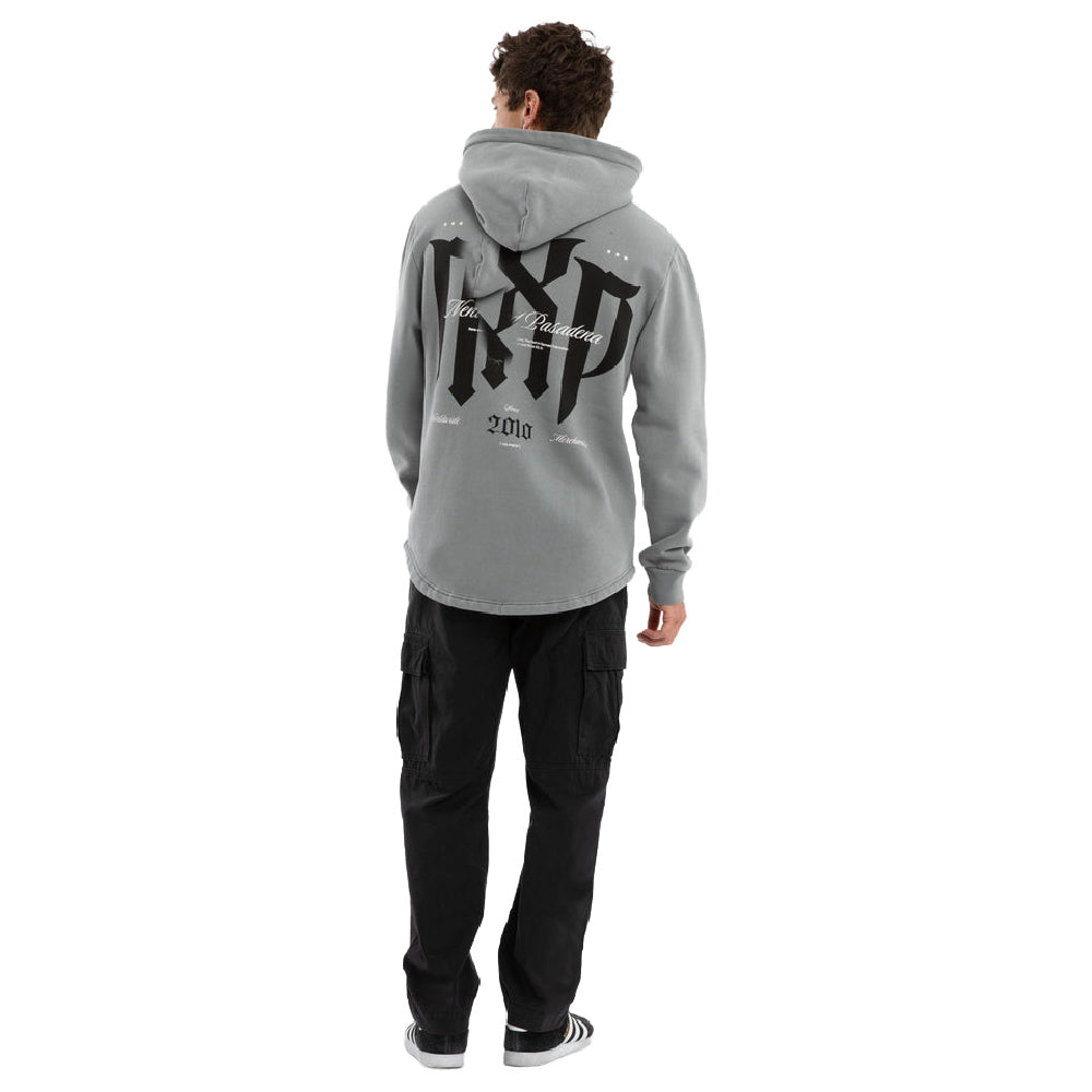 Nxp | Mens Draelith Duel Curved Hoodie (Pigment Ultimate Grey)