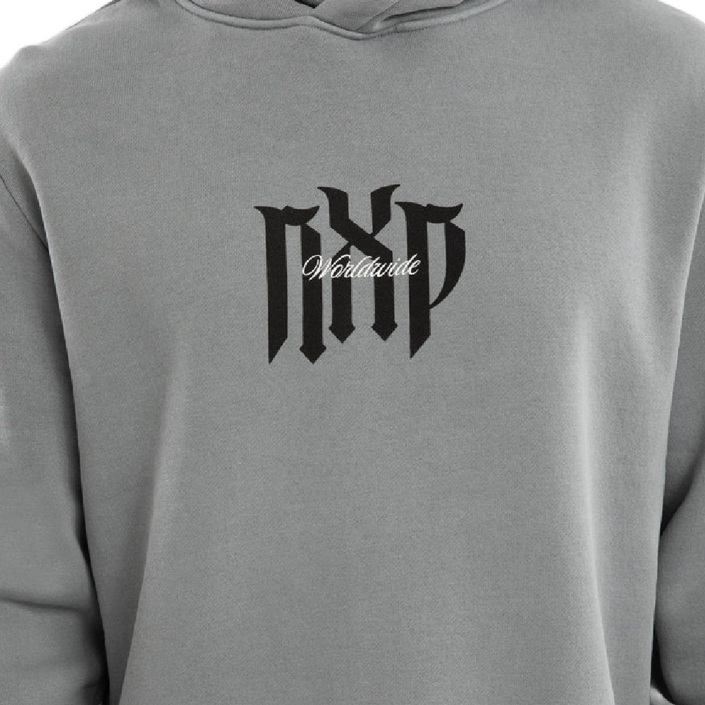 Nxp | Mens Draelith Duel Curved Hoodie (Pigment Ultimate Grey)