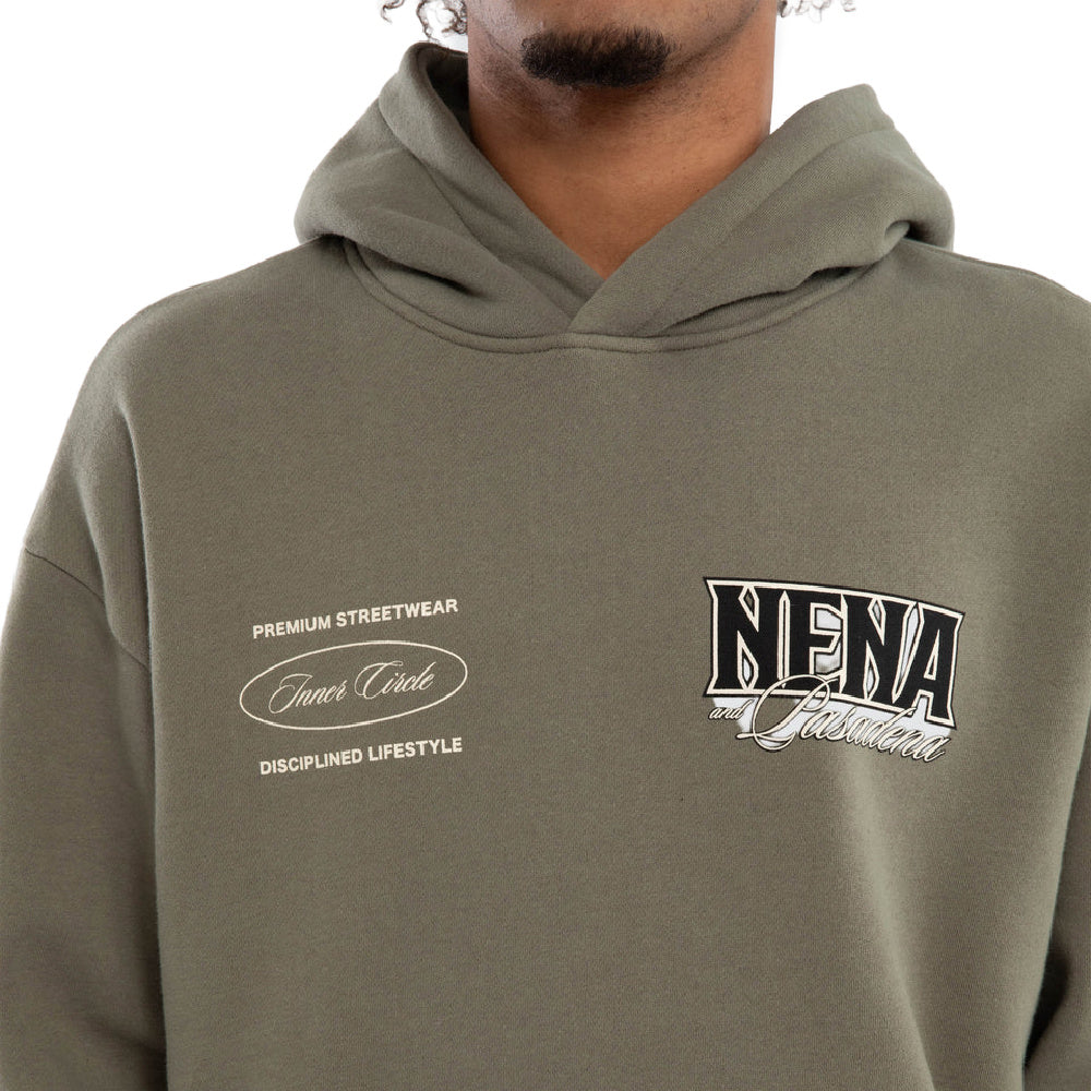 Nxp | Mens Titan Relaxed Fit Hoodie (Khaki)