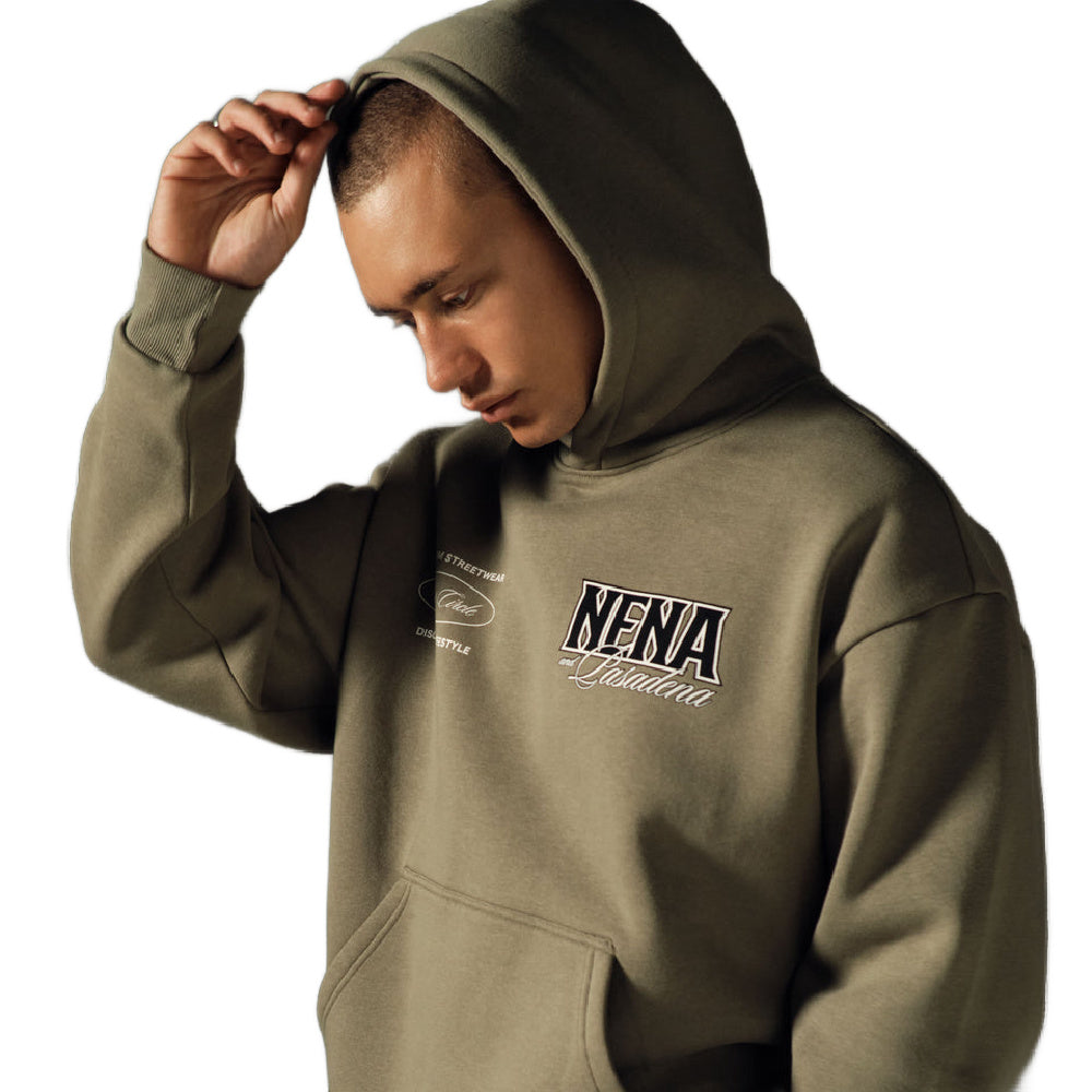 Nxp | Mens Titan Relaxed Fit Hoodie (Khaki)