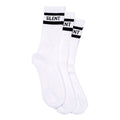 Silent Theory | Crew Socks (White)
