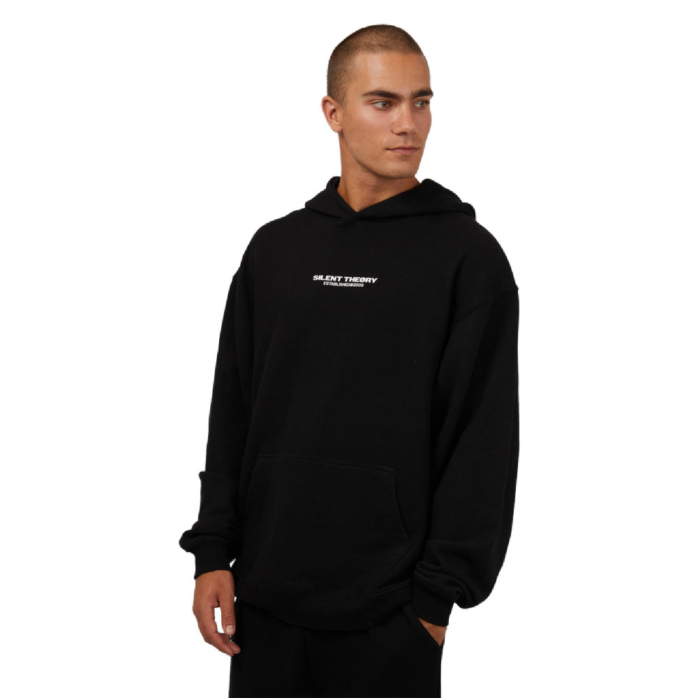 Silent Theory | Mens Essential Theory Hoodie (Black)
