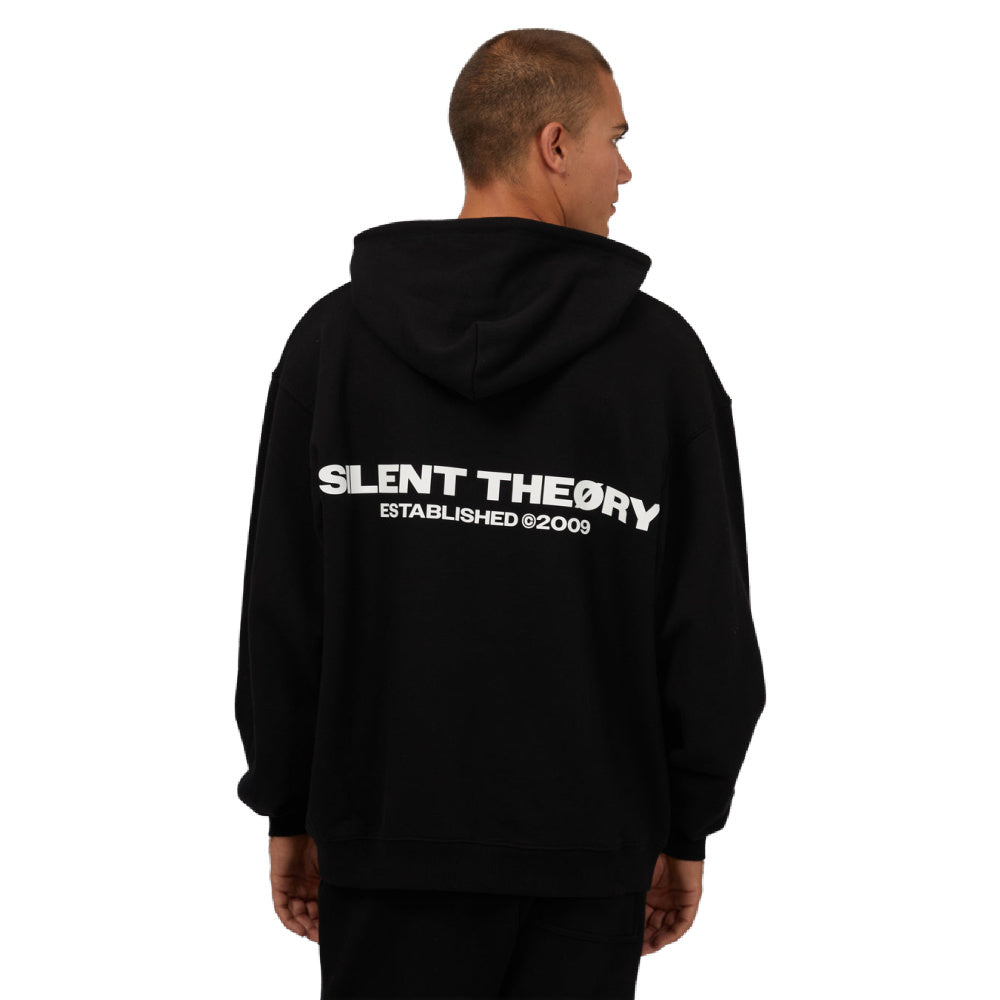 Silent Theory | Mens Essential Theory Hoodie (Black)