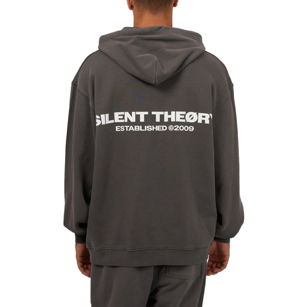 Silent Theory | Mens Essential Theory Hoodie (Coal)