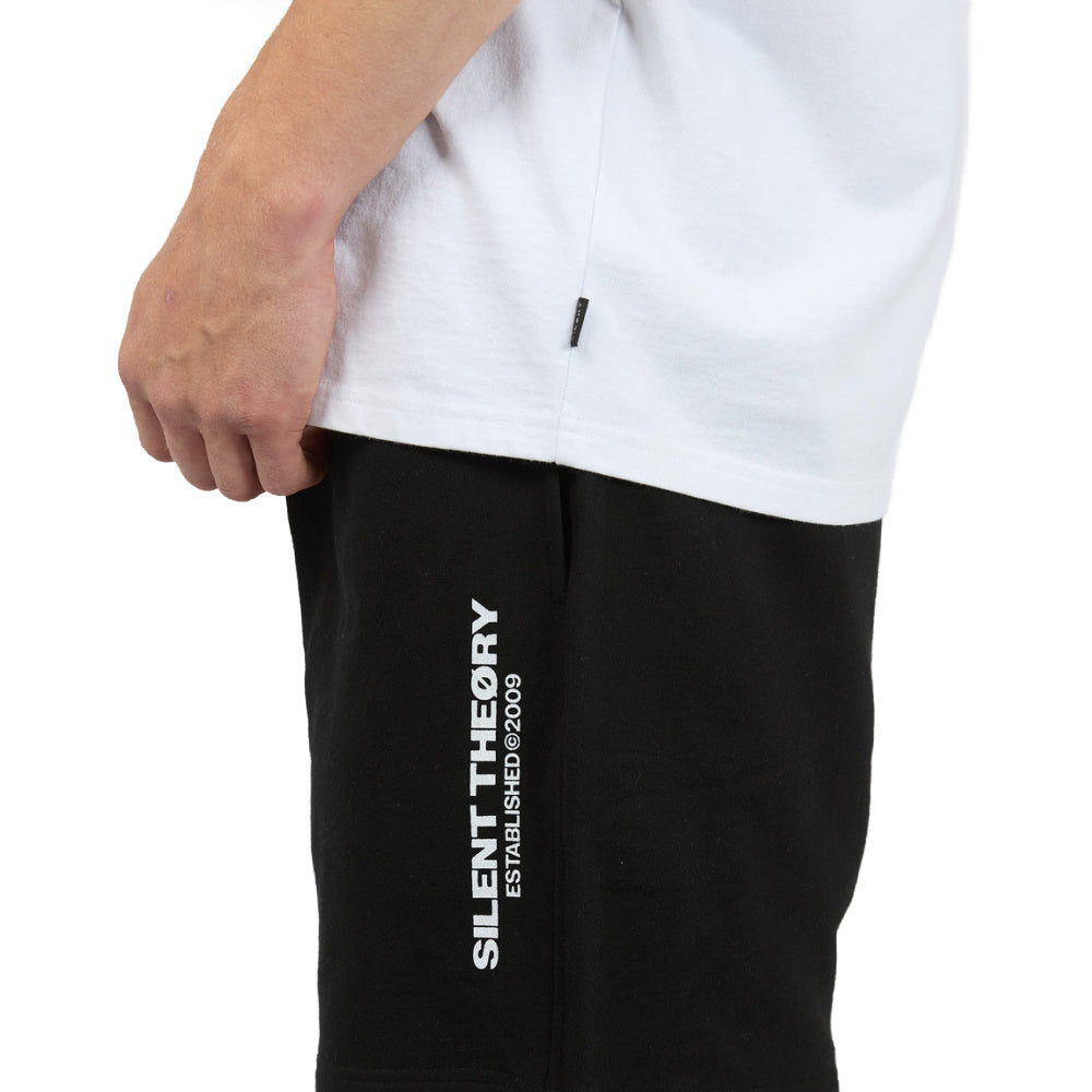 Silent Theory | Mens Essentials Theory Shorts (Black)