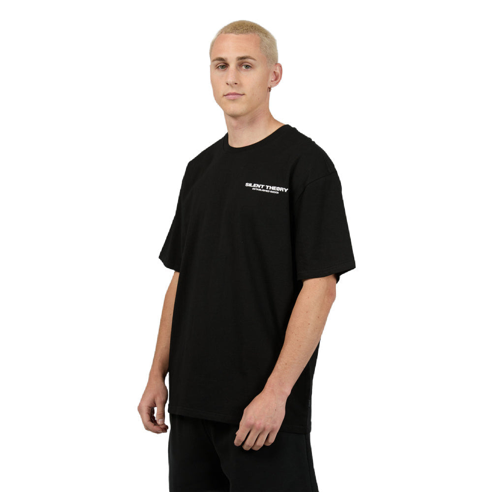Silent Theory | Mens Essentials Theory Tee (Black)