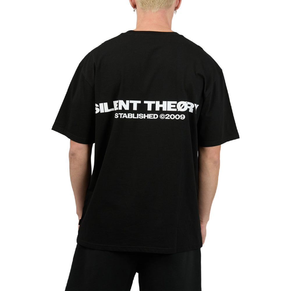 Silent Theory | Mens Essentials Theory Tee (Black)