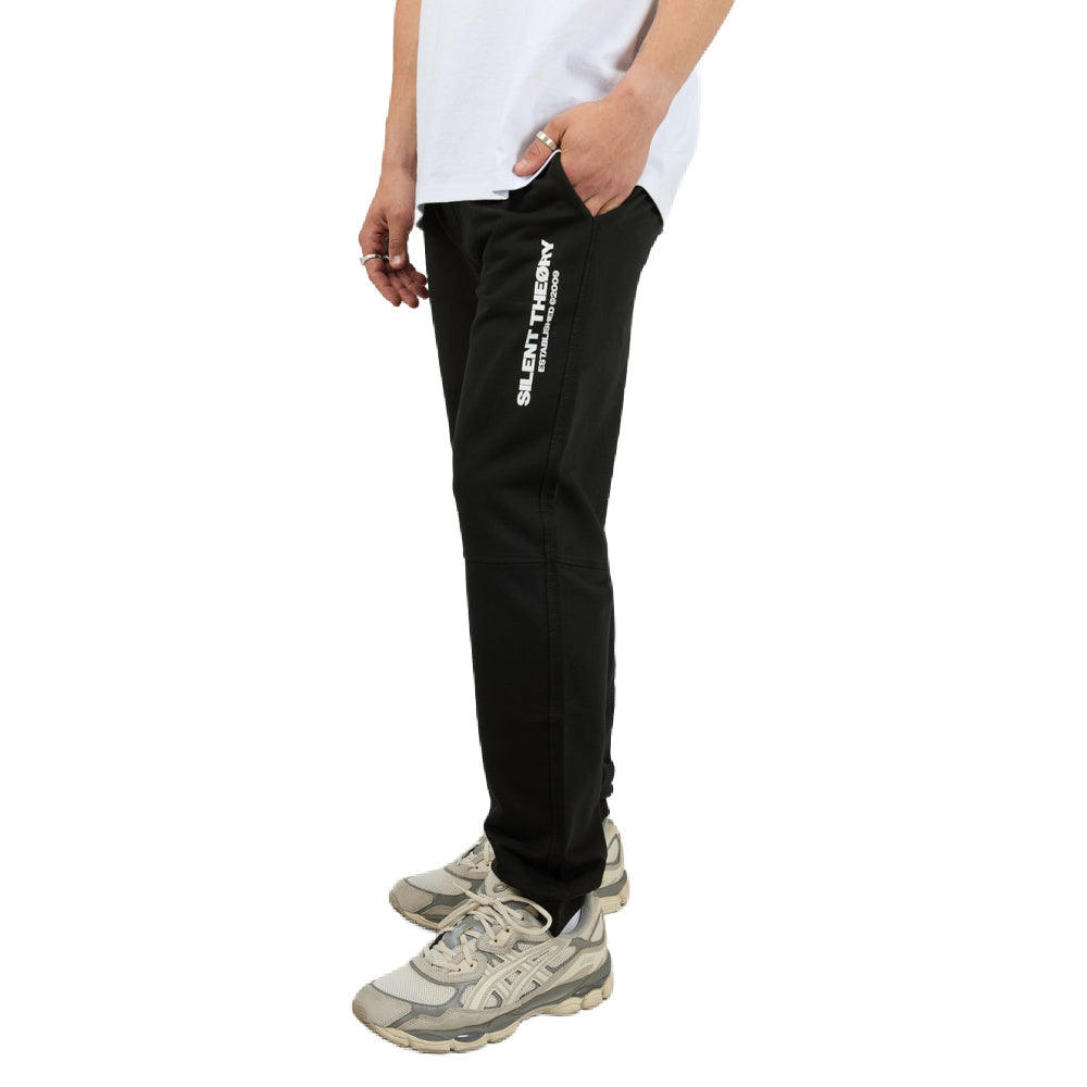Silent Theory | Mens Essentials Theory Trackpants (Black)