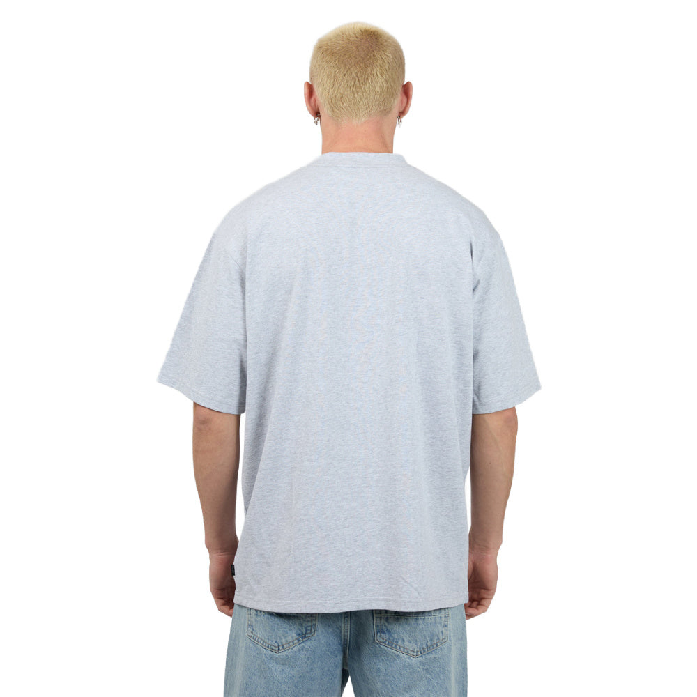 Silent Theory | Mens Heavyweight Tee (Grey Marle)