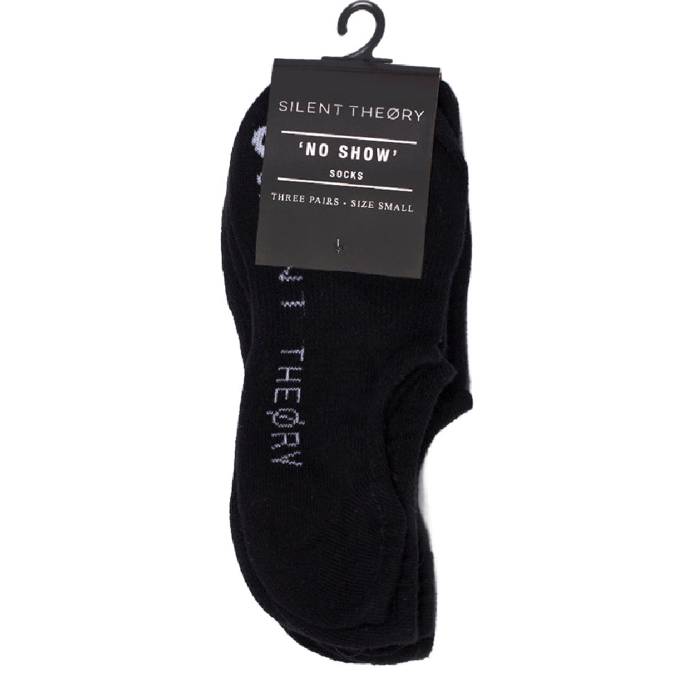 Silent Theory | "No Show" Socks (Black)