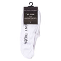 Silent Theory | "No Show" Socks (White)
