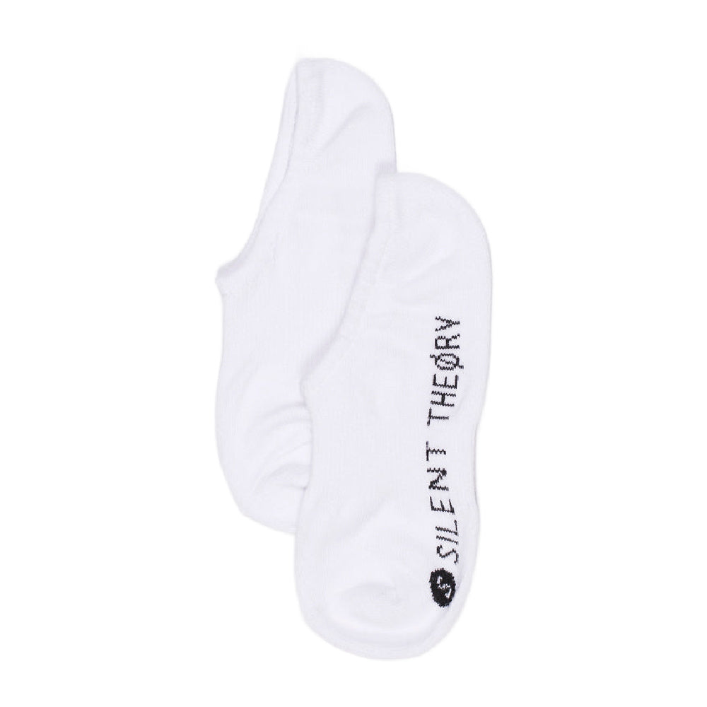 Silent Theory | "No Show" Socks (White)