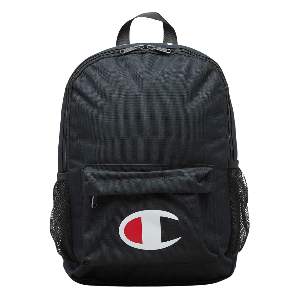 Champion | Medium Backpack (Black) - FOMO